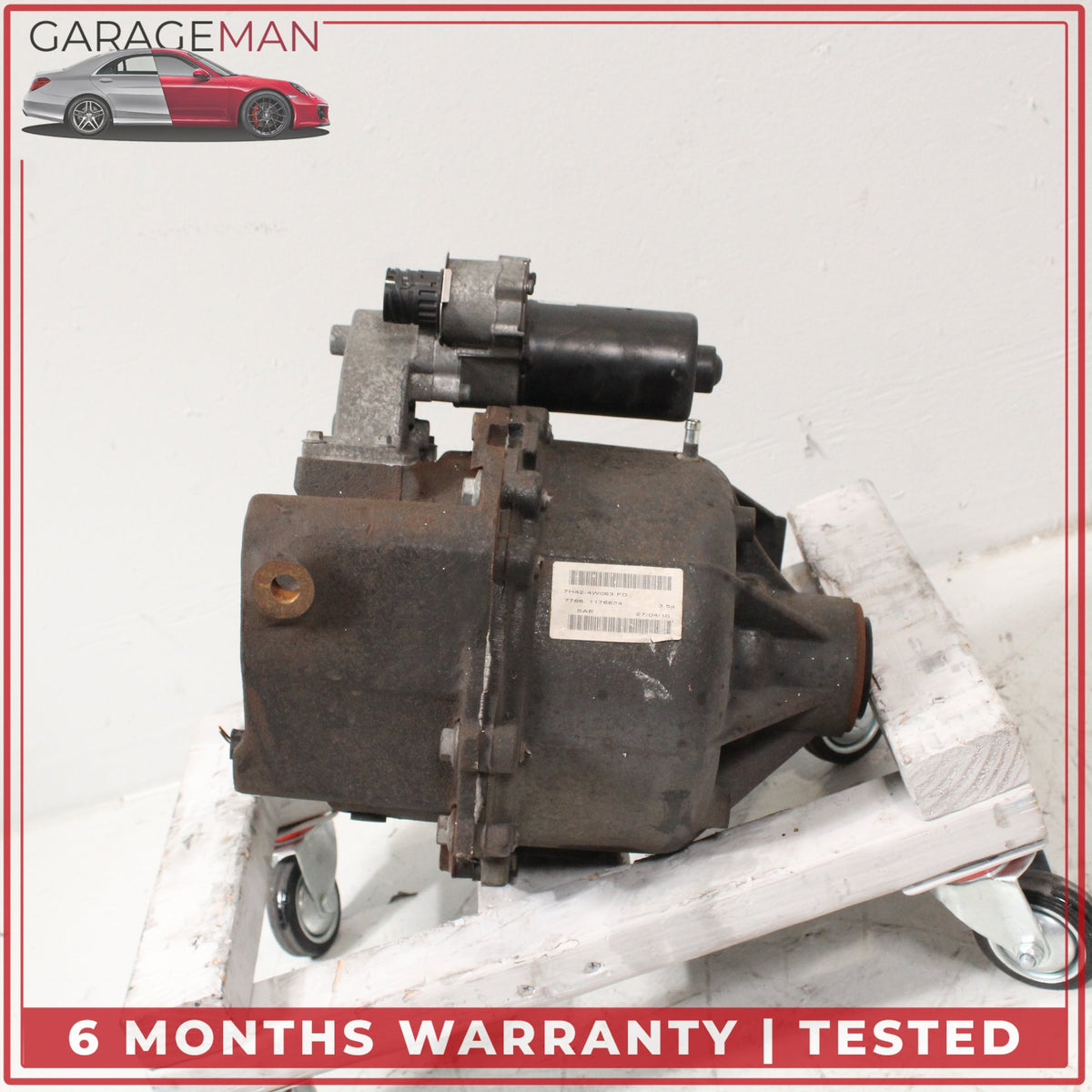 2010-2012 Range Rover L322 4WD Rear Differential Carrier 3.54 7H424W063FD OEM