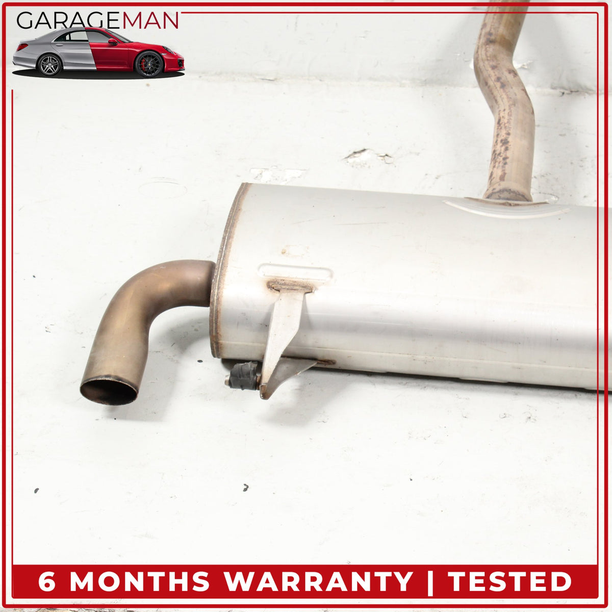 2016-2019 Mercedes-Benz GLC300 X253 Dual Exhaust Muffler Assembly 2534910001 OEM