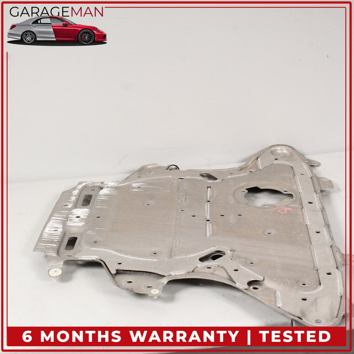 2018-2020 BMW 530e G30 Front Reinforcement Shield Stiffening Skid Plate OEM