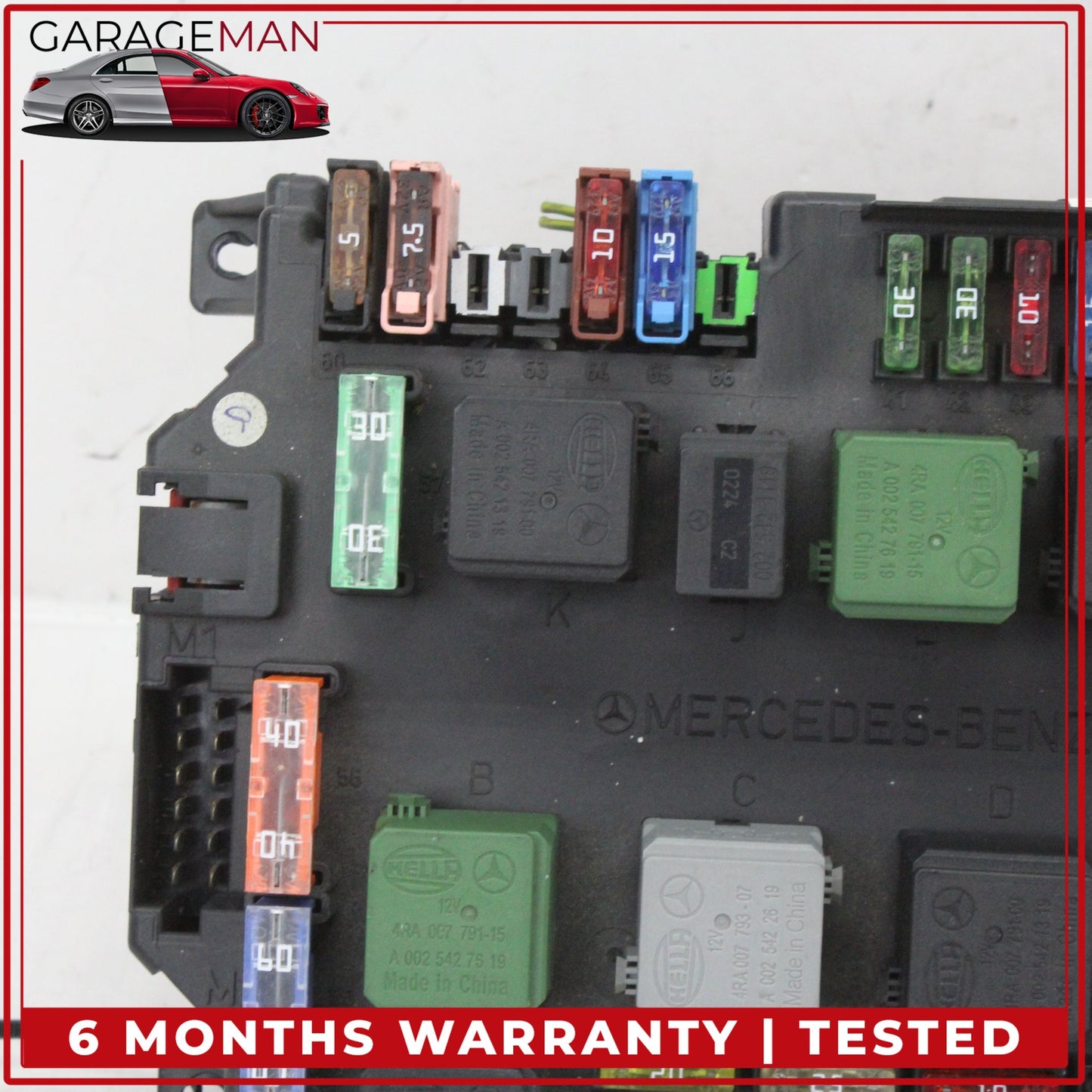 2011-2014 Mercedes W221 S400 Front SAM Under Hood Fuse Box Module 2219067200 OEM