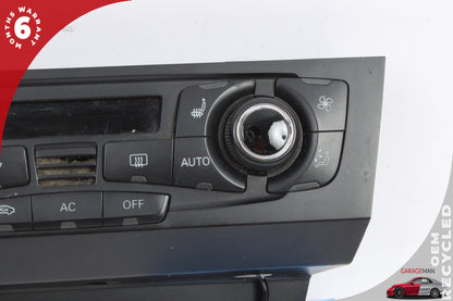 2009-2016 Audi A4 A/C AC Temperature Climate Control Panel 8T1820034AQ