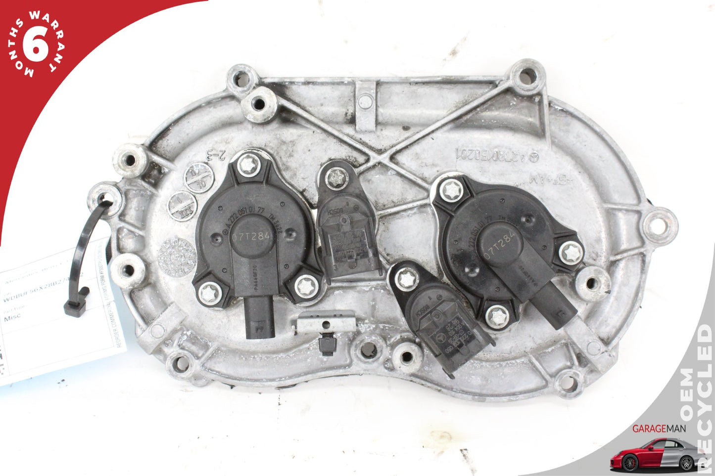 2005-2013 Mercedes W211 E350 Left Side Engine Timing Chain Cover Plate OEM