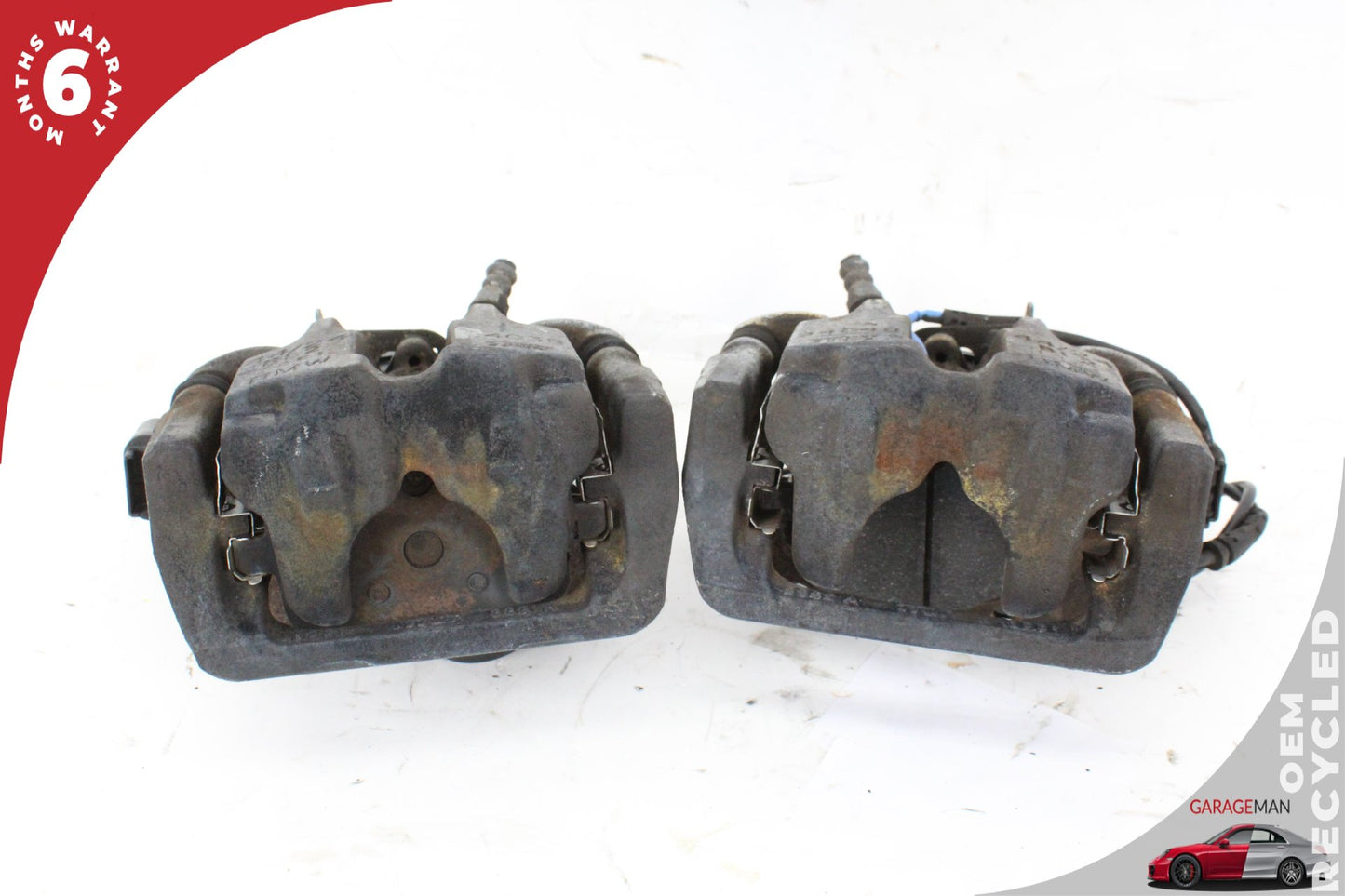 2011-2016 BMW 550i F10 Rear Left and Right Side Brake Calipers Set of 2 6793047