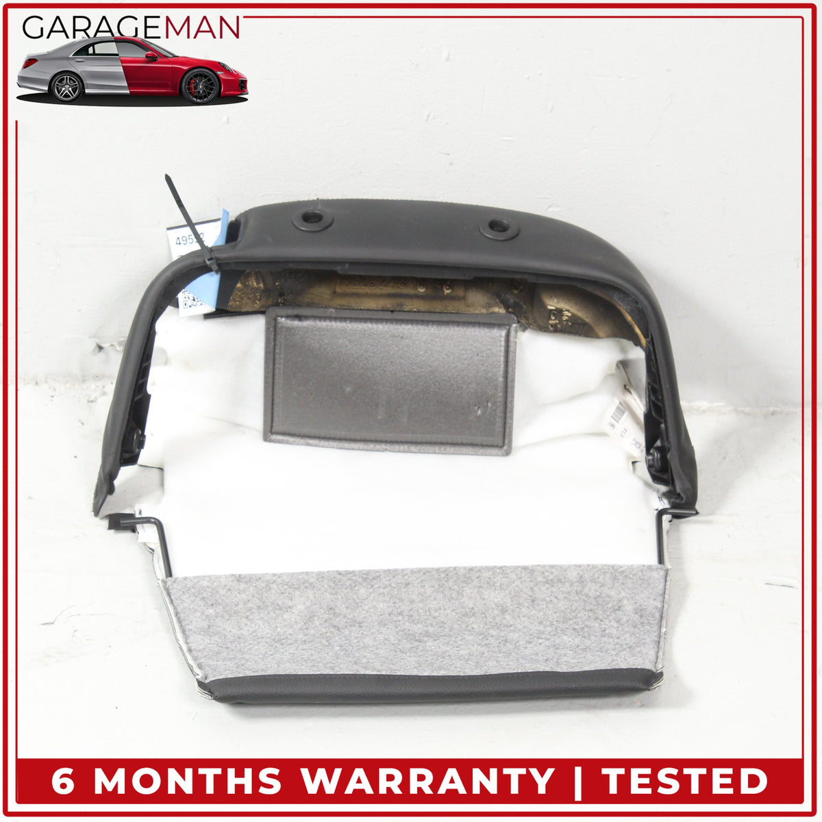 2013-2019 BMW 650i F06 AWD Front Right Side Seat Back Cover 7280668 OEM