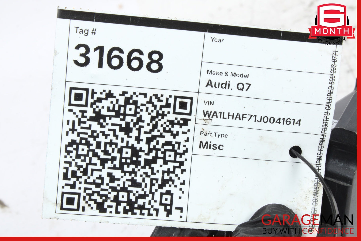 2017-2024 Audi Q7 SUV Front Right Seat Occupant Detection Module 4M0959339 OEM