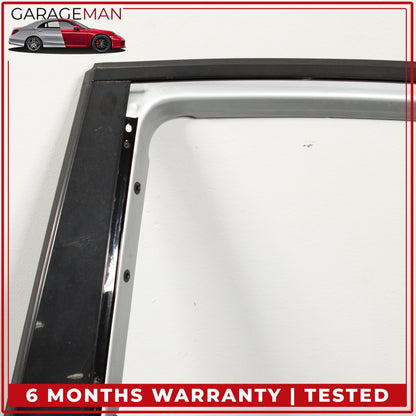 2009-2015 BMW 740i F01 Rear Left Driver Side Door Shell Silver Metallic OEM