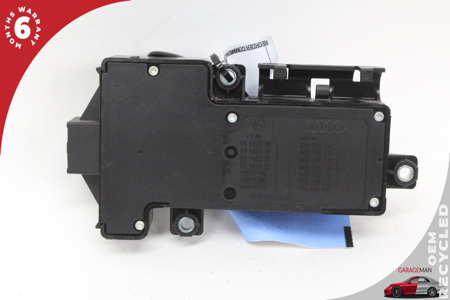 2008-2020 Audi A6 Front Left Side Seat Adjustment Control Switch 8K0959747 OEM