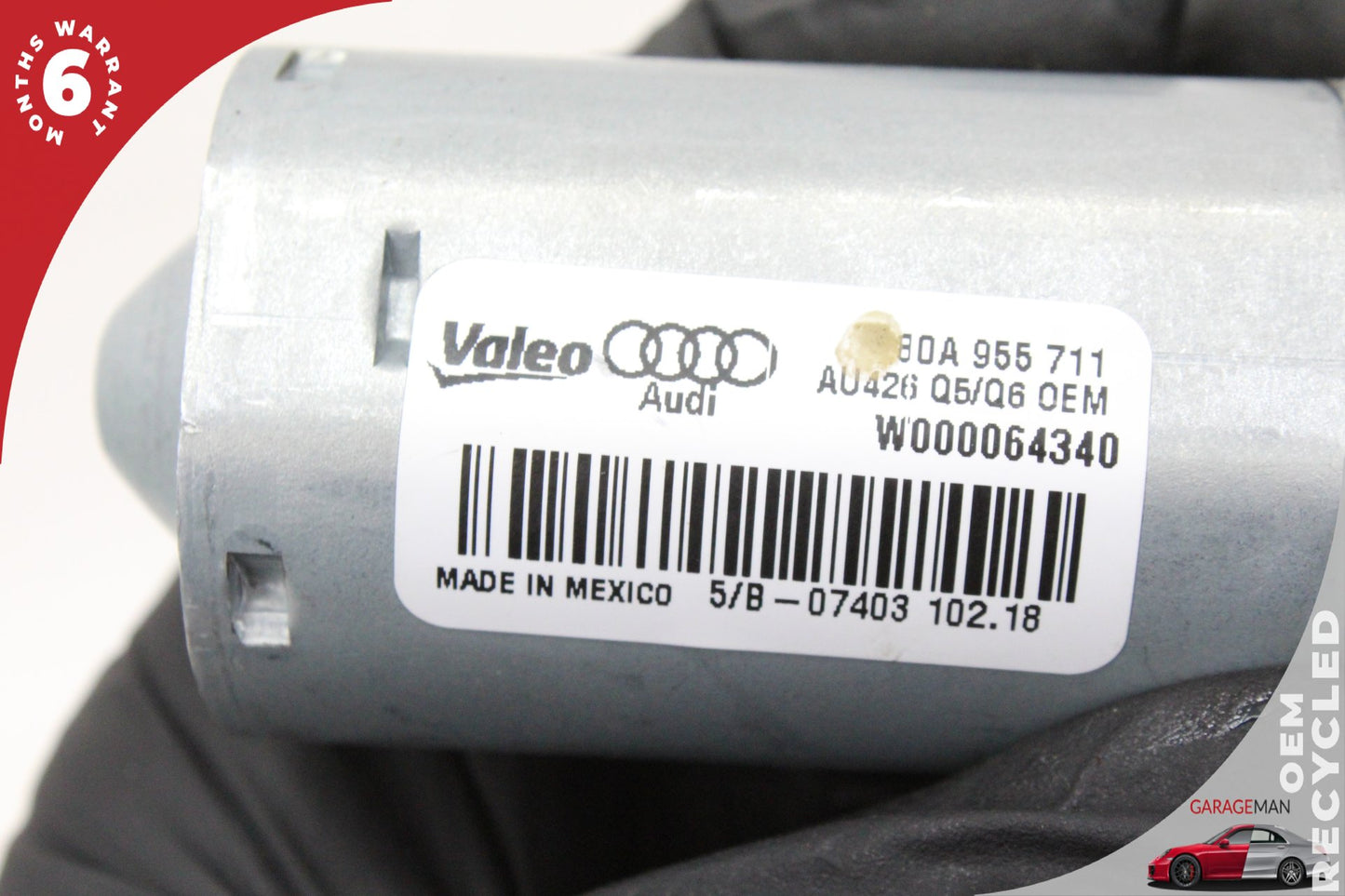 2018-2024 Audi SQ5 Q5 Rear Window Wiper Motor Valeo 80A955711 OEM