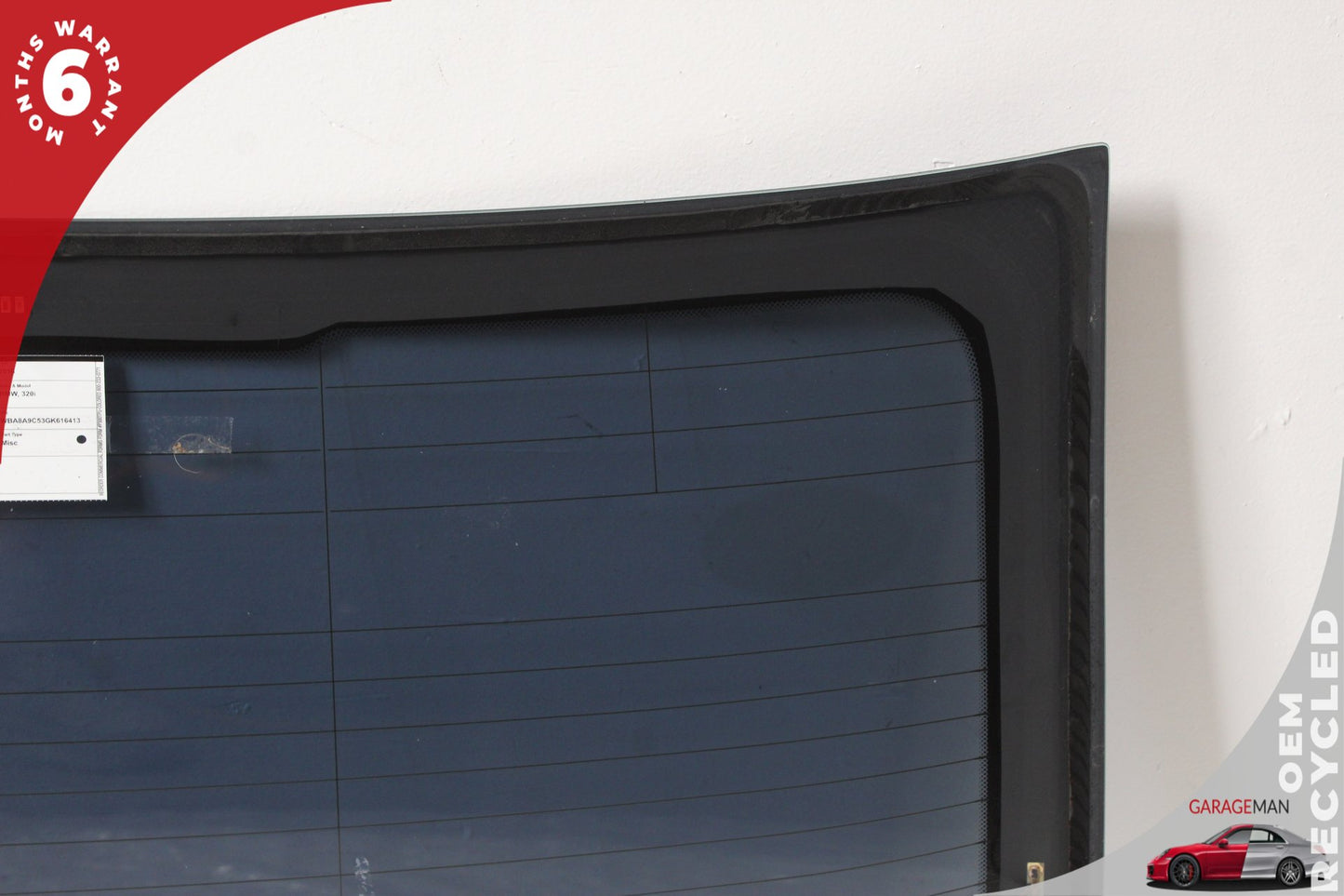 2012-2018 BMW 320i 328i F30 Rear Back Windshield Window Glass 7258074 OEM