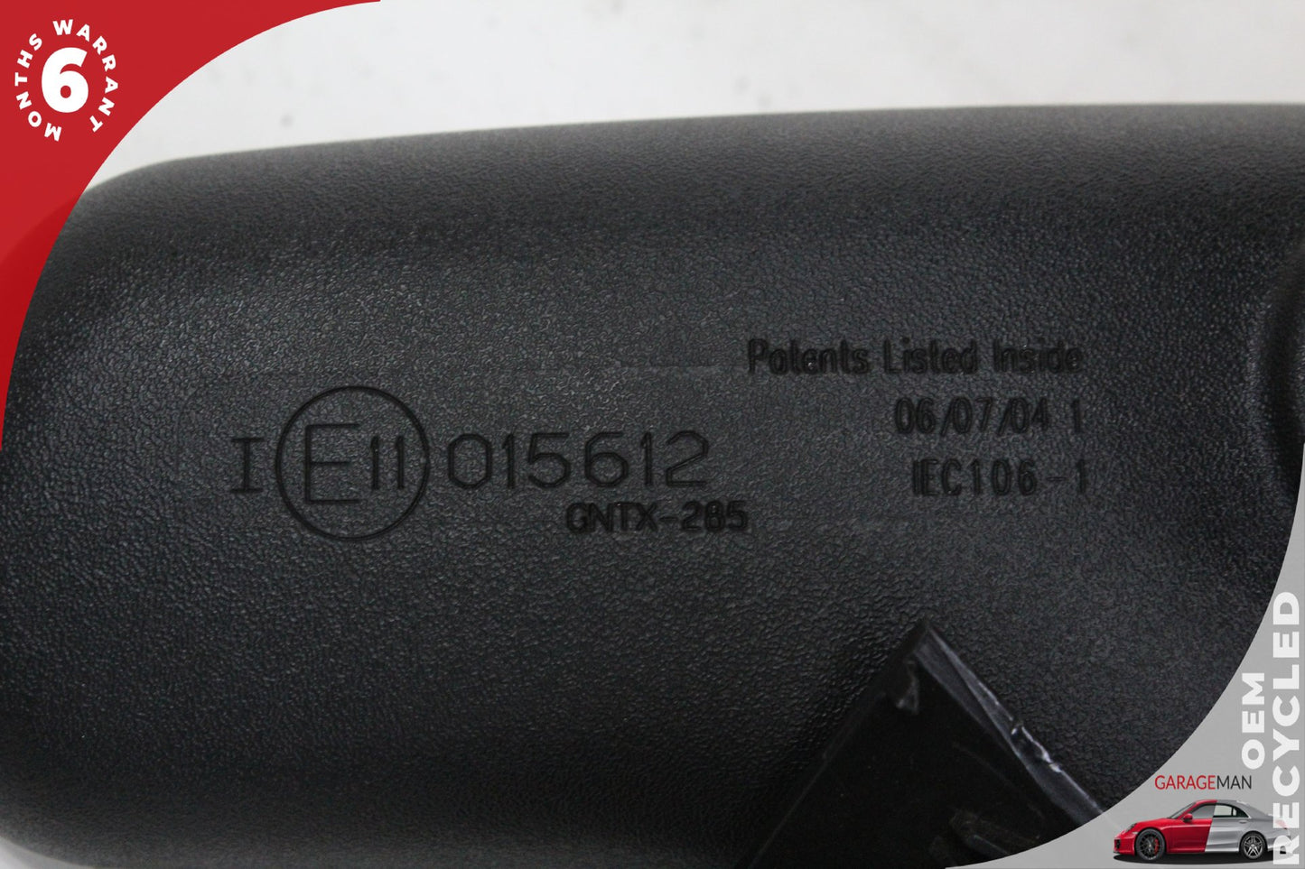 2003-2006 Jaguar XK8 X100 Rear View Mirror Black HJF3133AE OEM