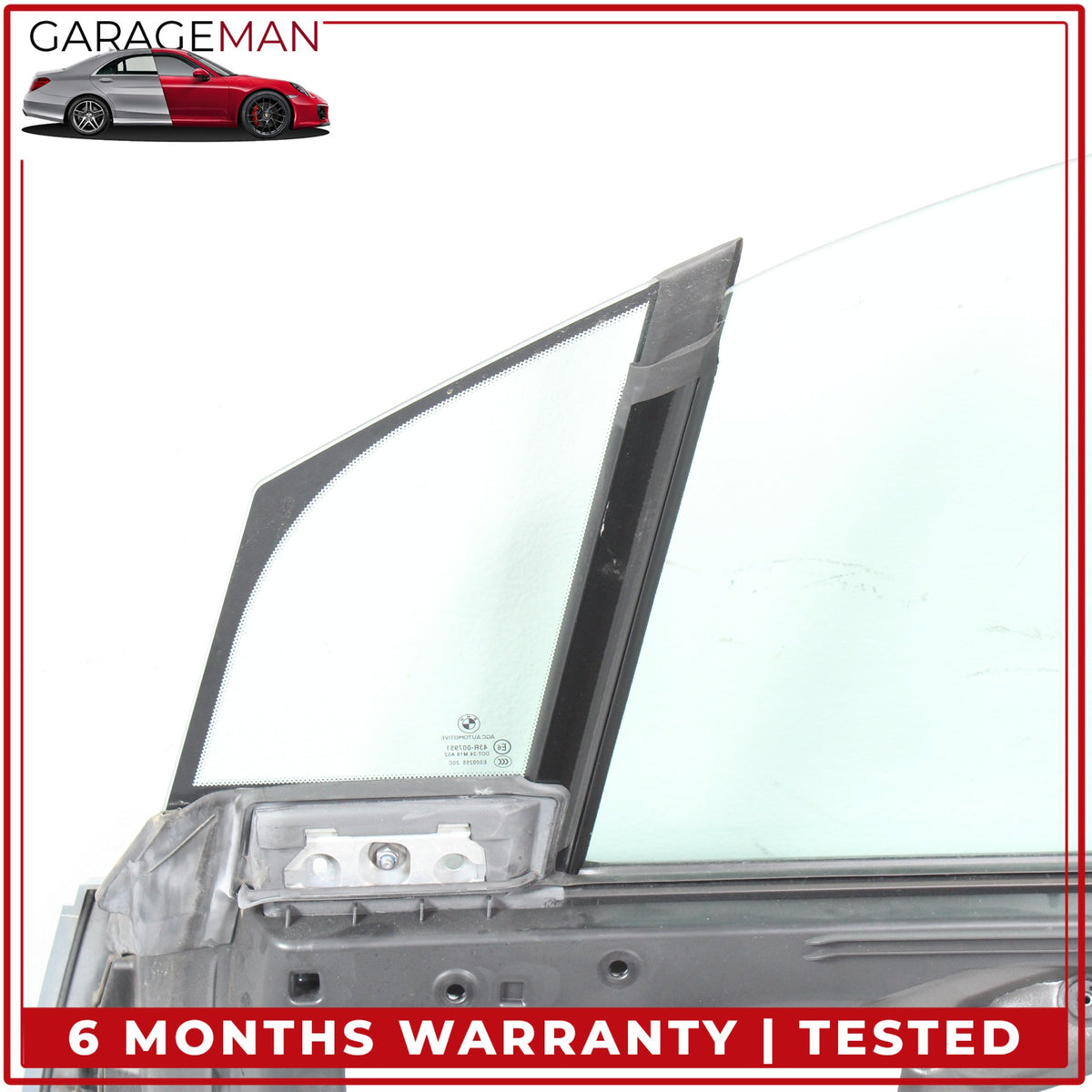 2014-2021 BMW i3 Front Right Side Door Shell w/ Window Glass & Door Handle OEM