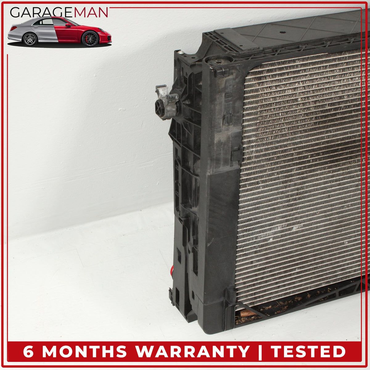 2010-2019 BMW 640i Engine Cooling Radiator AC A/C Condenser Assembly 7583775 OEM