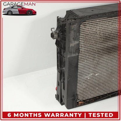 2010-2019 BMW 640i Engine Cooling Radiator AC A/C Condenser Assembly 7583775 OEM