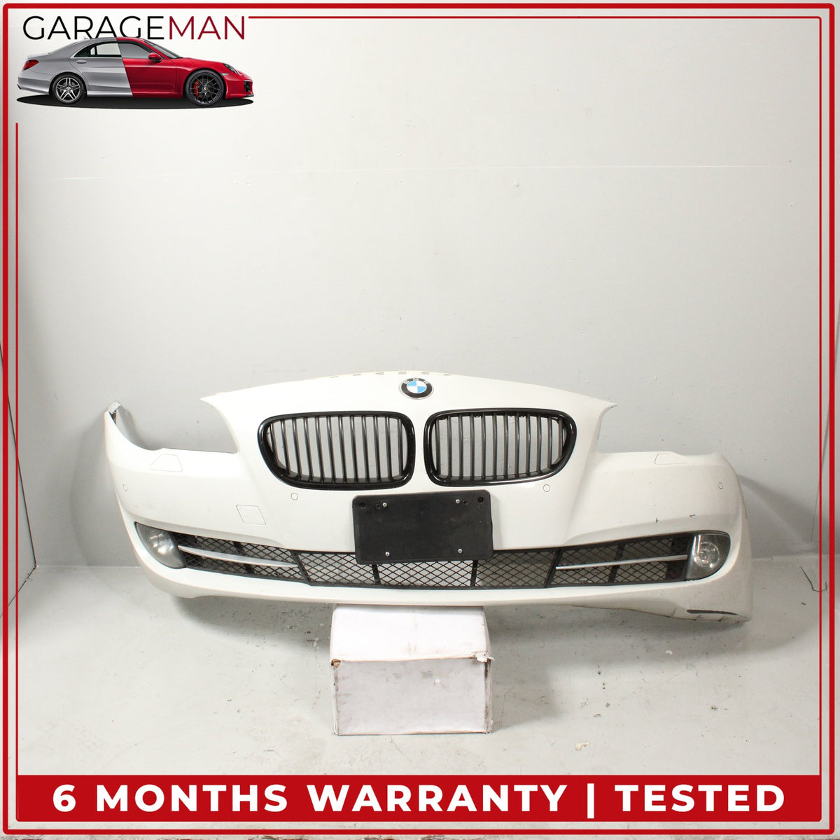 2011-2013 BMW 550i Front Bumper Cover Assembly 7285964 OEM