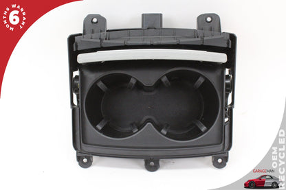 2012-2018 Audi A6 C7 Front Center Console Dual Cup Holder Gray 4G0862534 OEM