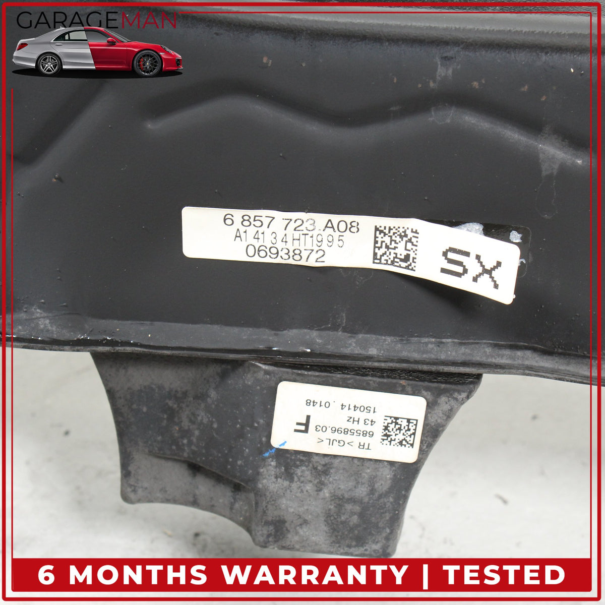 2012-2016 BMW 328i F30 Rear Sub Frame Subframe Crossmember 6857723 OEM