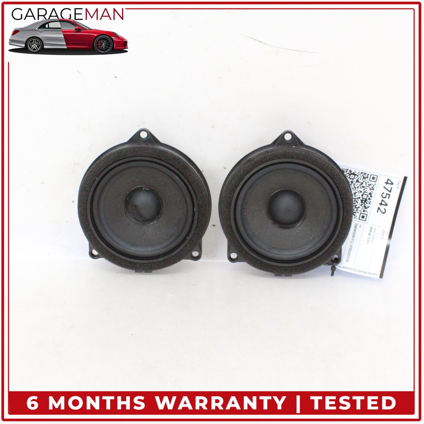 2019-2025 BMW 330i Front or Rear Left and Right Side Audio Speakers 6809629 OEM