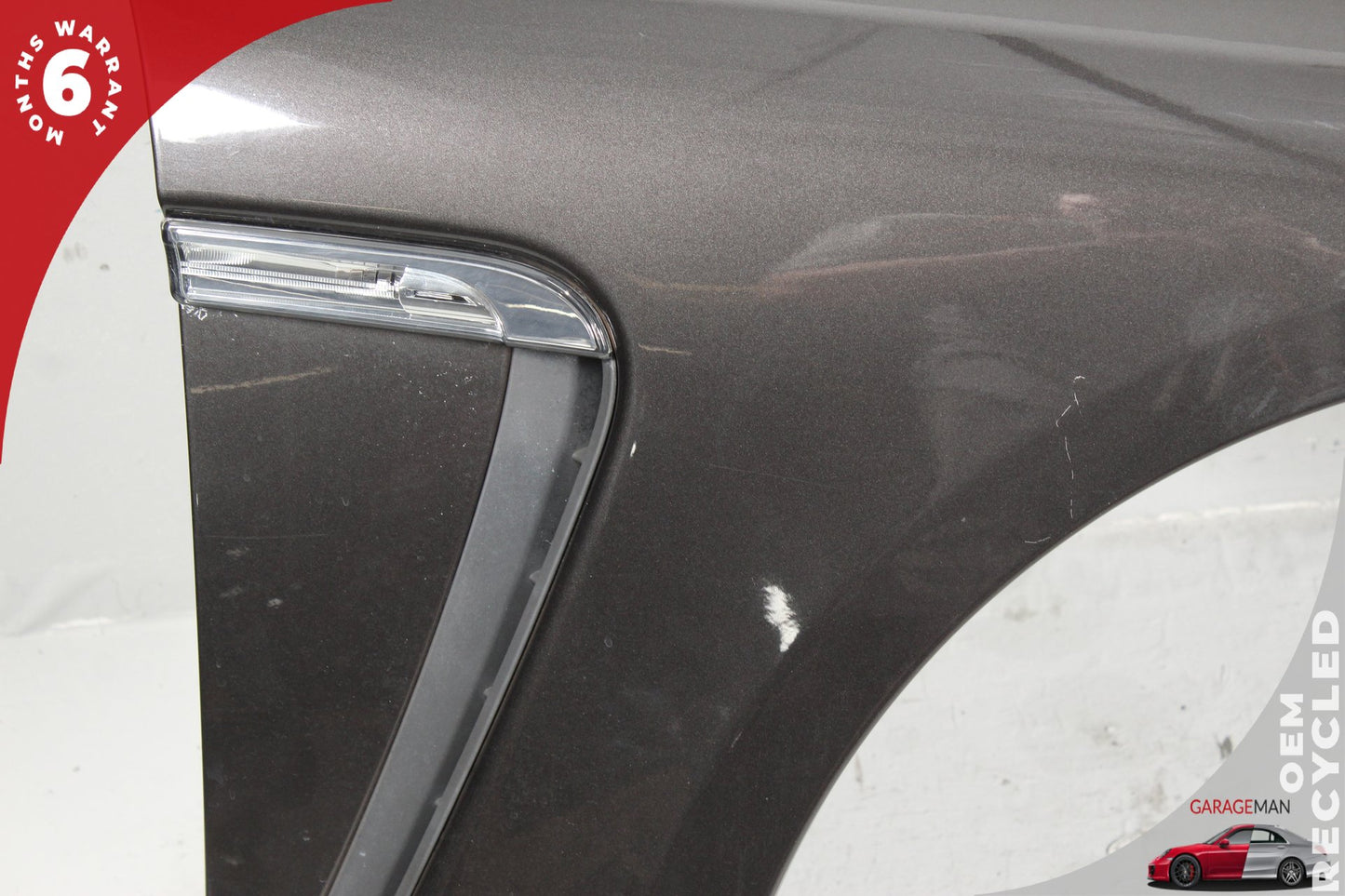 10-13 Porsche Panamera  Front Right Fender Panel 97050303201 OEM