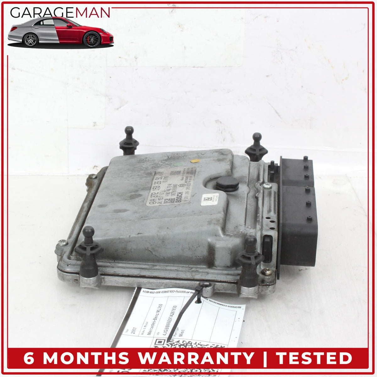 2007-2011 Mercedes W164 ML350 M272 Engine Control Module ECU ECM 2721532691 OEM
