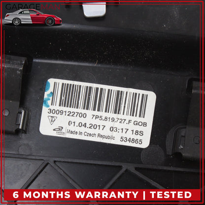 2011-2018 Porsche Cayenne 958 Left Center Dash AC A/C Air Vent 7P5819727F OEM