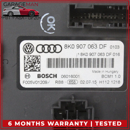 2013-2017 Audi A4 Q5 SQ5 BCM Onboard Supply Control Module Unit 8K0907063DF OEM