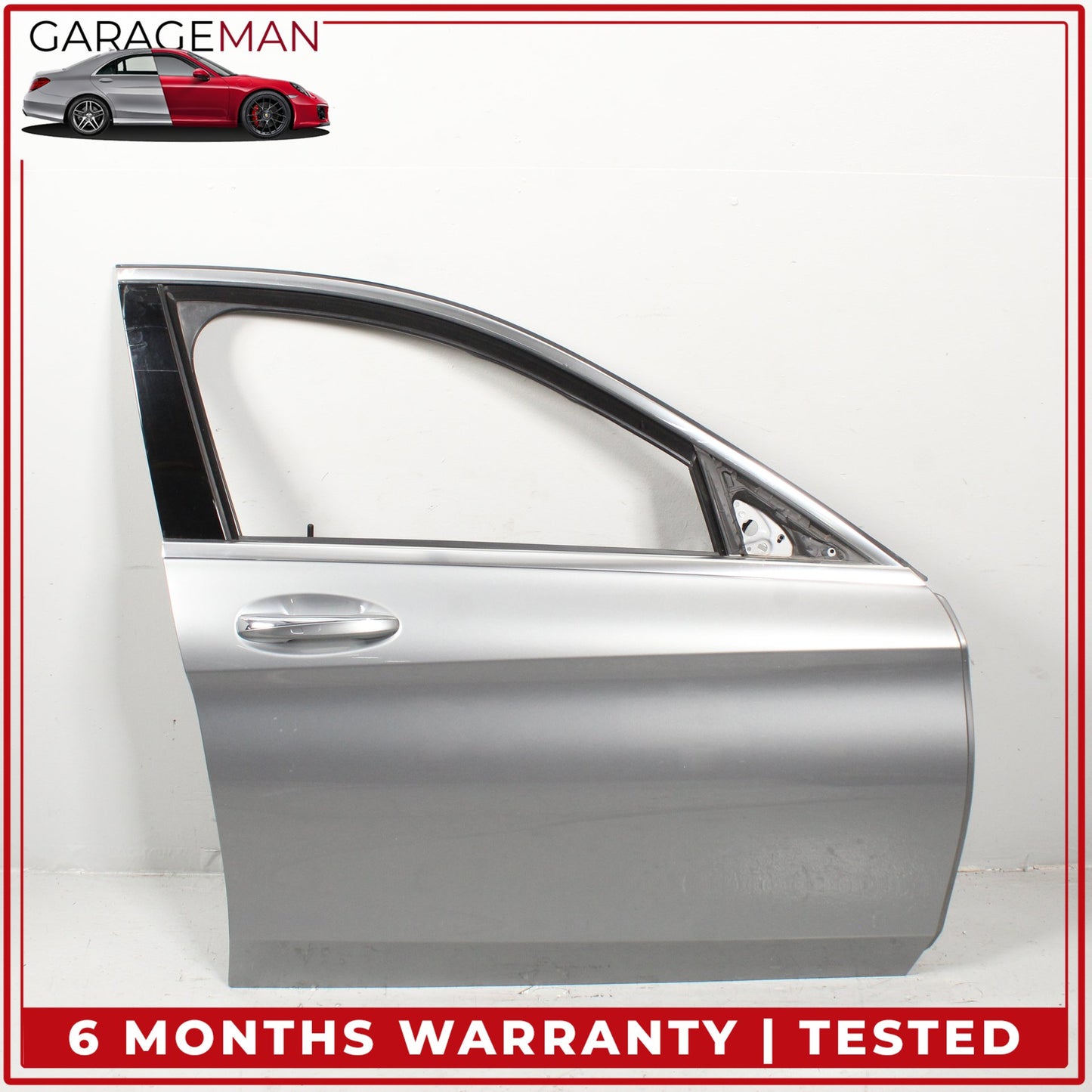 2015-2021 Mercedes W205 C300 Front Right Side Door Shell w/ Door Handle OEM