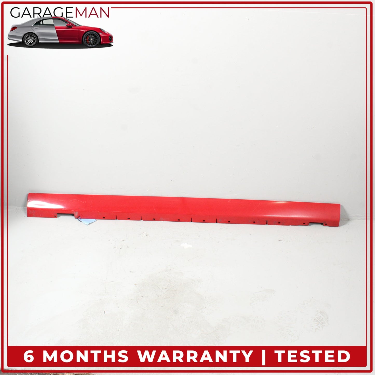2002-2005 Ford Thunderbird Right Side Skirt Rocker Panel Red 1W637610154A OEM