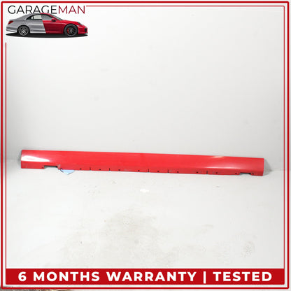 2002-2005 Ford Thunderbird Right Side Skirt Rocker Panel Red 1W637610154A OEM