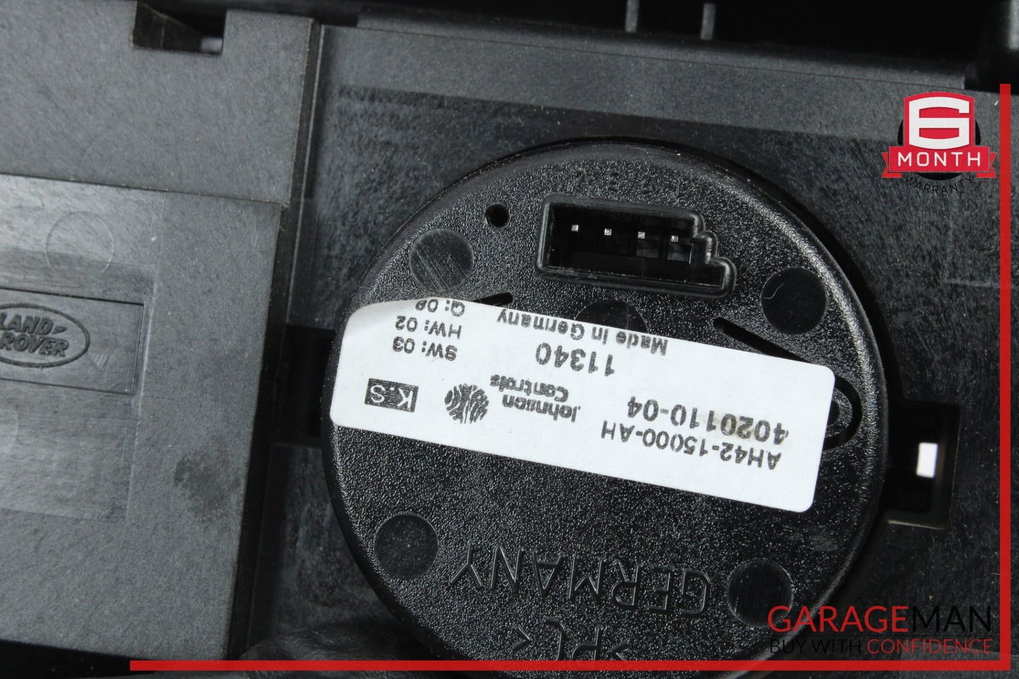 2010-2016 Land Rover LR4 Front Audio Radio Control Switch Panel CH2218C858BB