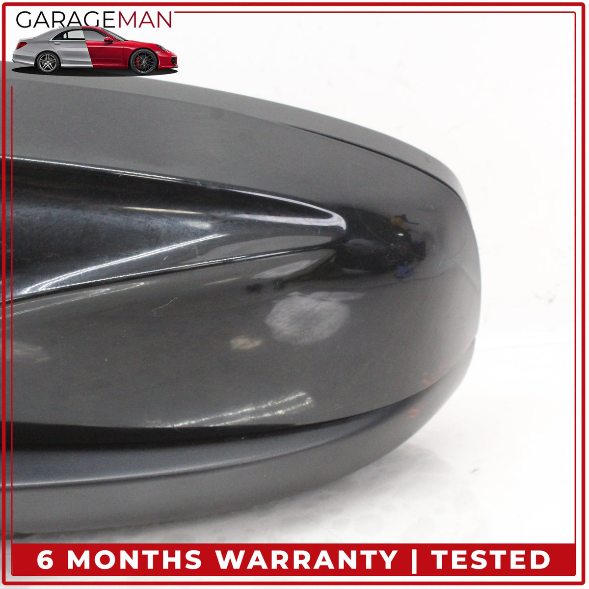 2007-2013 BMW X5 E70 Front Left Driver Side Door Rear View Mirror Black OEM