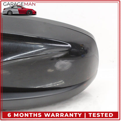 2007-2013 BMW X5 E70 Front Left Driver Side Door Rear View Mirror Black OEM