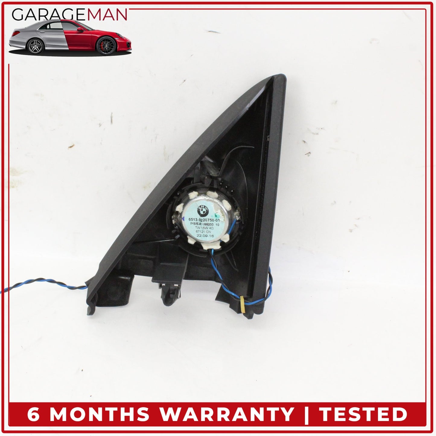 2014-2020 BMW 430i F36 Front Left Side Door and Tweeter Audio Speaker Set OEM