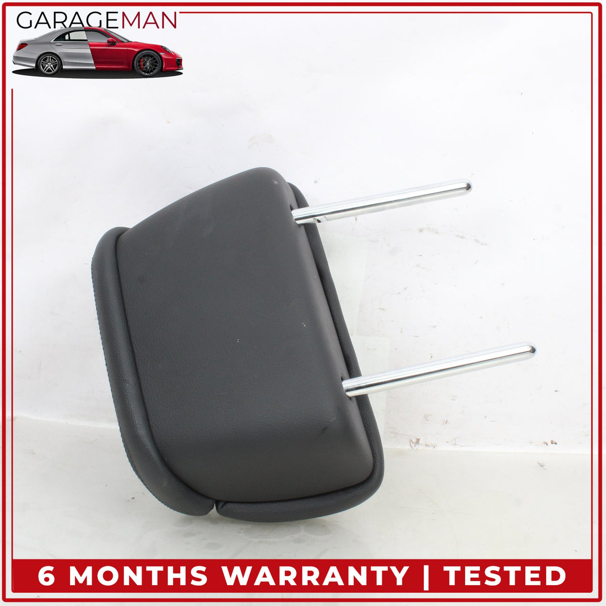 2011-2018 Audi A8 S8 Rear Left and Right Side Seat Headrest Set Black OEM