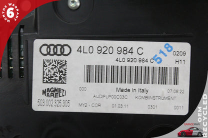 2010-2011 Audi Q7 SUV Speedometer Instrument Cluster Gauge 4L0920984C OEM