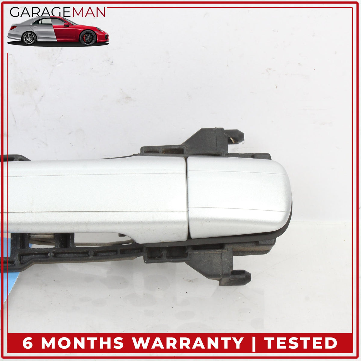 2001-2004 Mercedes R170 SLK320 Right Exterior Door Handle Silver Metallic OEM