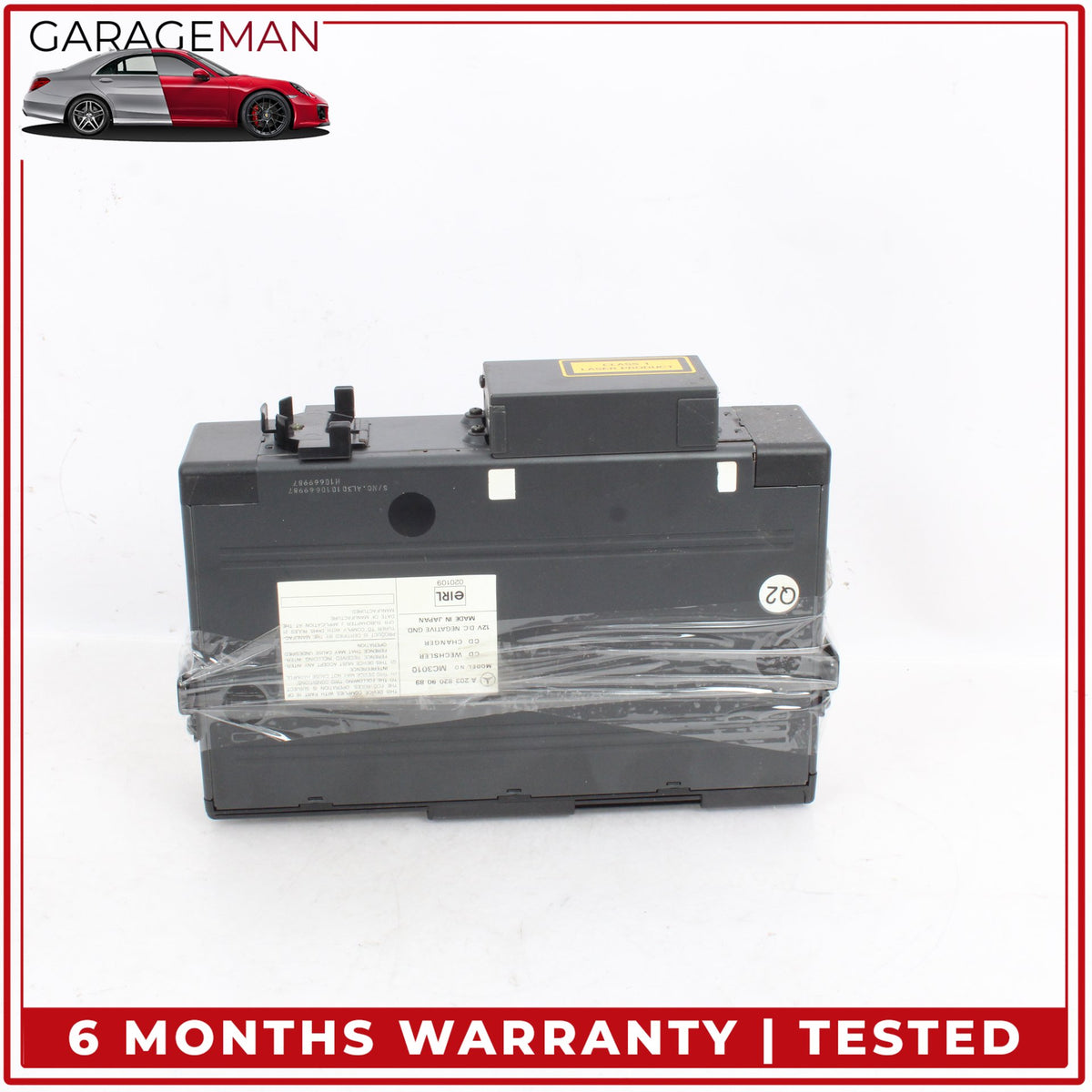 1998-2008 Mercedes W210 E320 Wagon CD Changer 6 Disk Player 2038209089 OEM