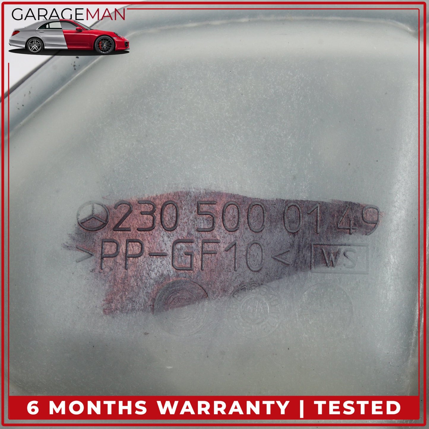 2003-2012 Mercedes R230 SL500 SL600 Coolant Overflow Reservoir 2305000249 OEM