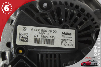 2012-2015 Mercedes W204 C250 Engine Alternator Generator 150A 0009067902 OEM