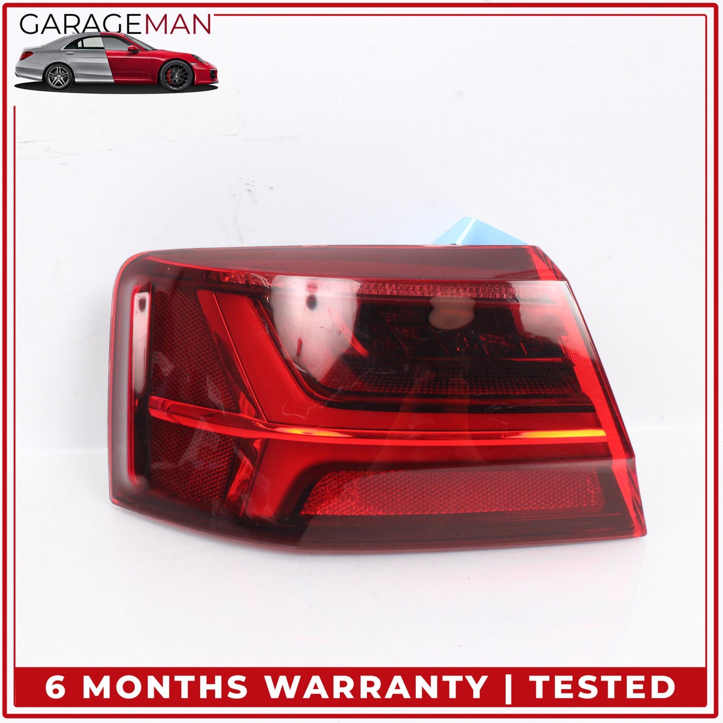 2016-2018 Audi A6 S6 Rear Left Side Outer Tail Light LED 4G5945095D OEM