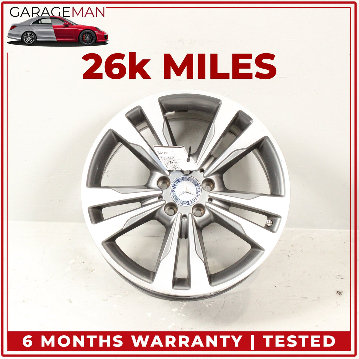 2014-2017 Mercedes C207 E400 Coupe Front Wheel Rim 8JX18H2 ET45 2074012902 OEM