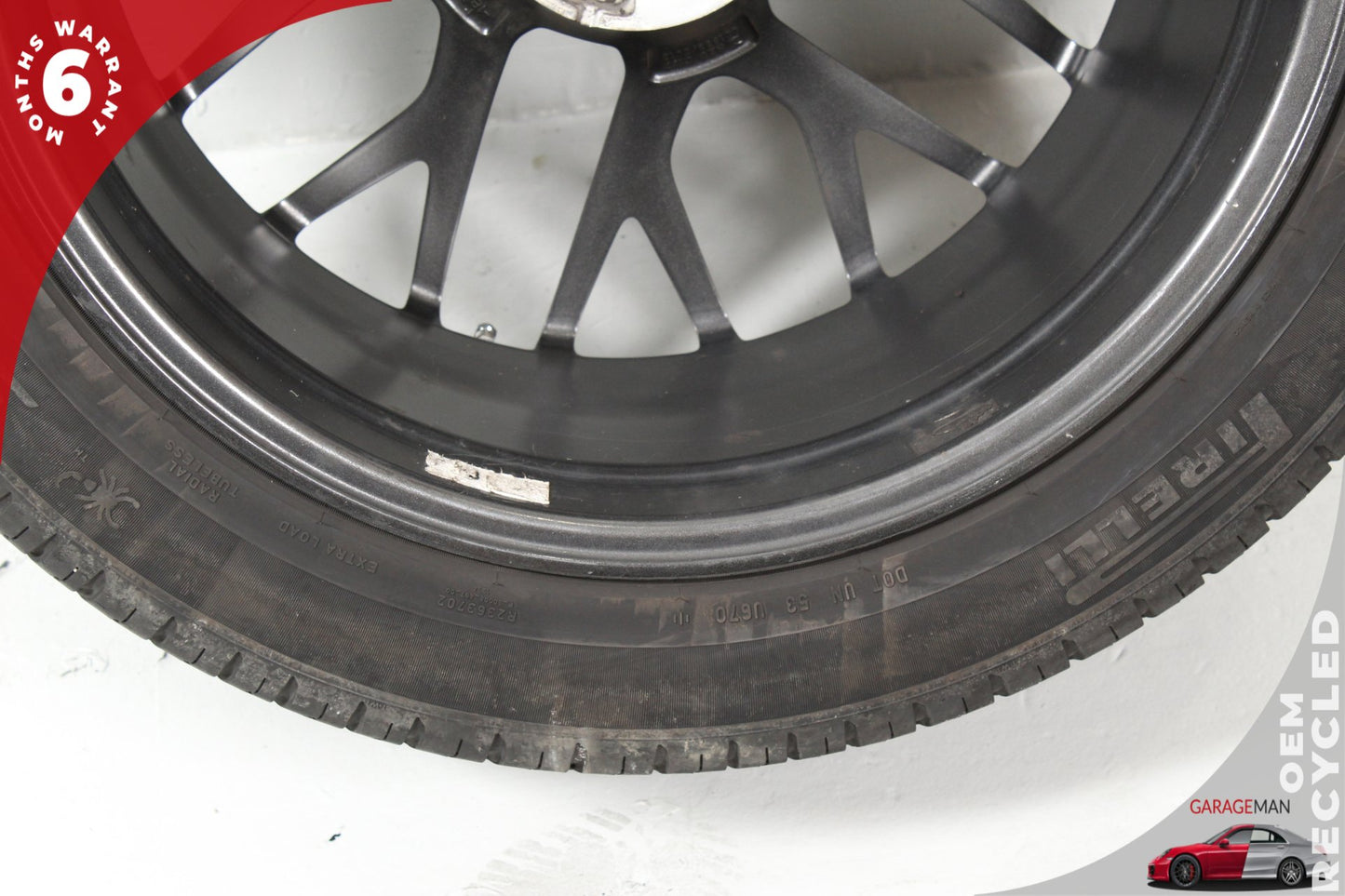2015-2018 Porsche Macan 95B Front Wheel Rim w/ Tire 9JX20H2 ET26 OEM