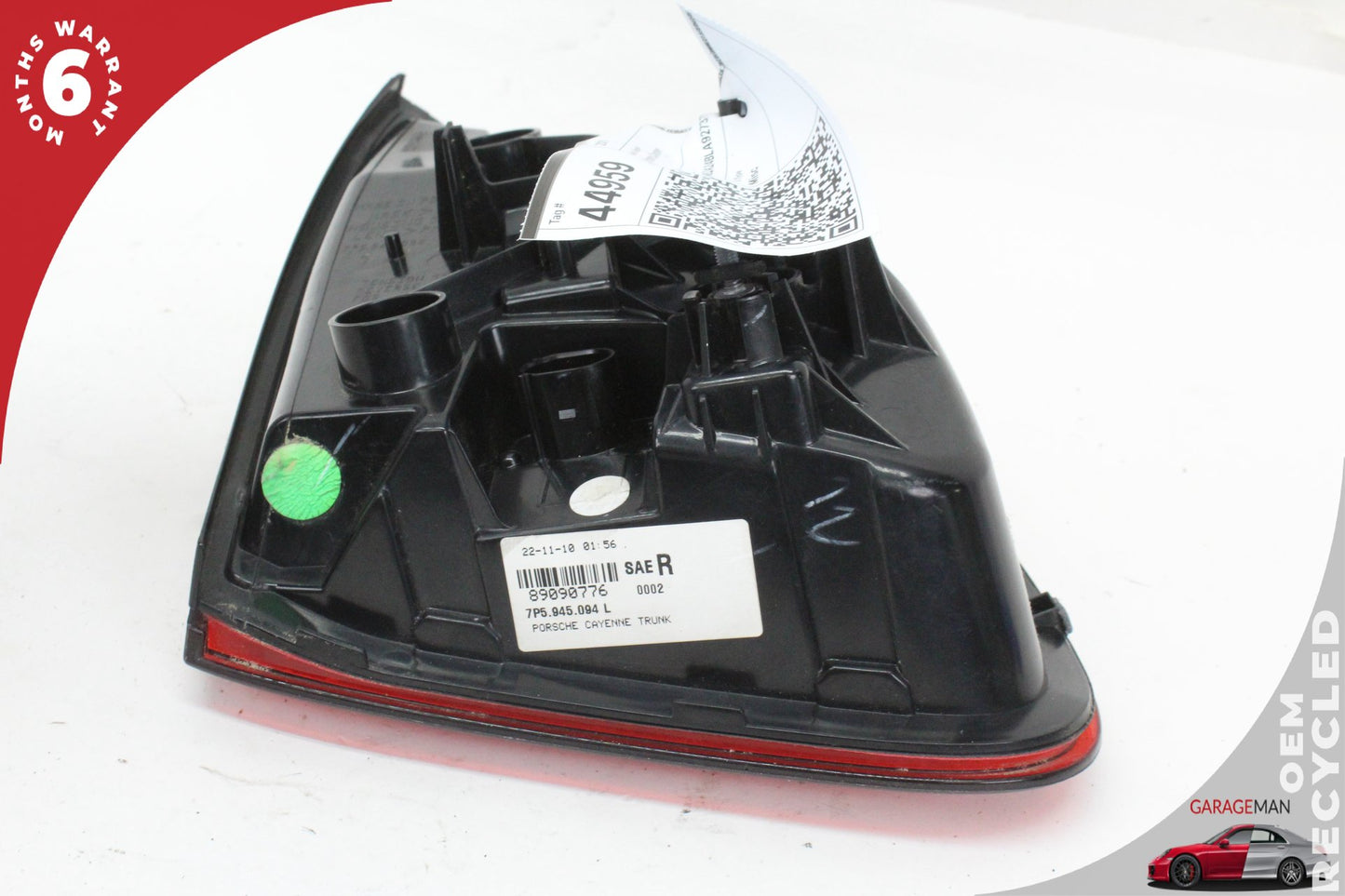 2011-2014 Porsche Cayenne 958 Rear Right Side Inner Tail Light 7P5945094L OEM