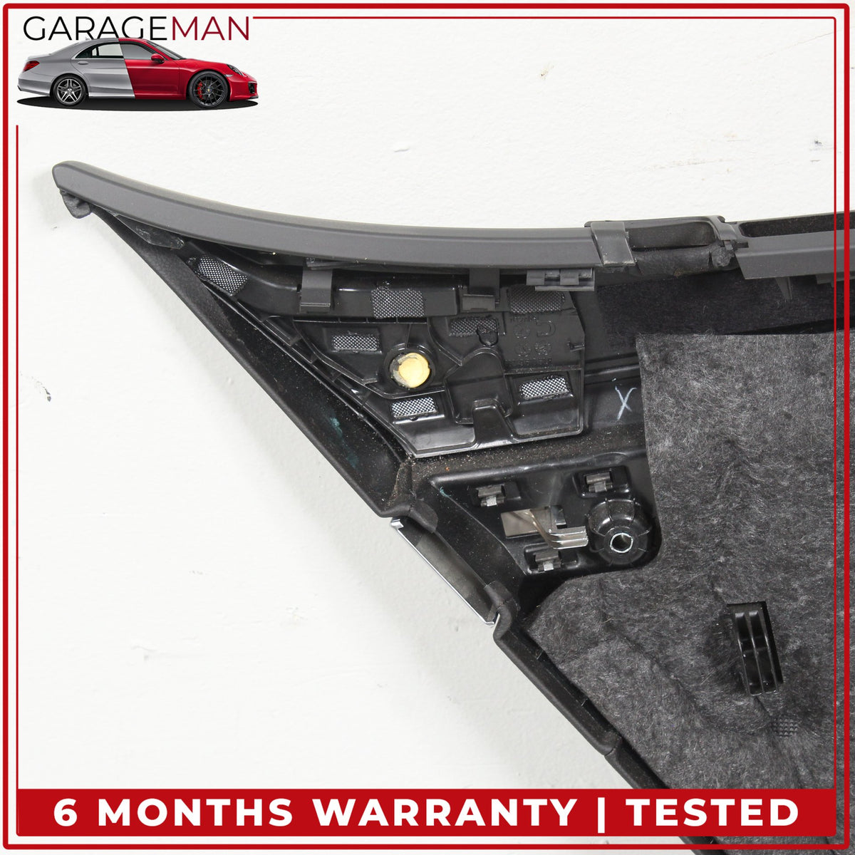 2010-2016 Porsche Panamera 970 Rear Right Side Interior Door Trim Panel OEM