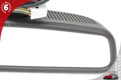 2008-2011 Mercedes W204 C300 Front Upper Windshield Rear View Mirror Black OEM