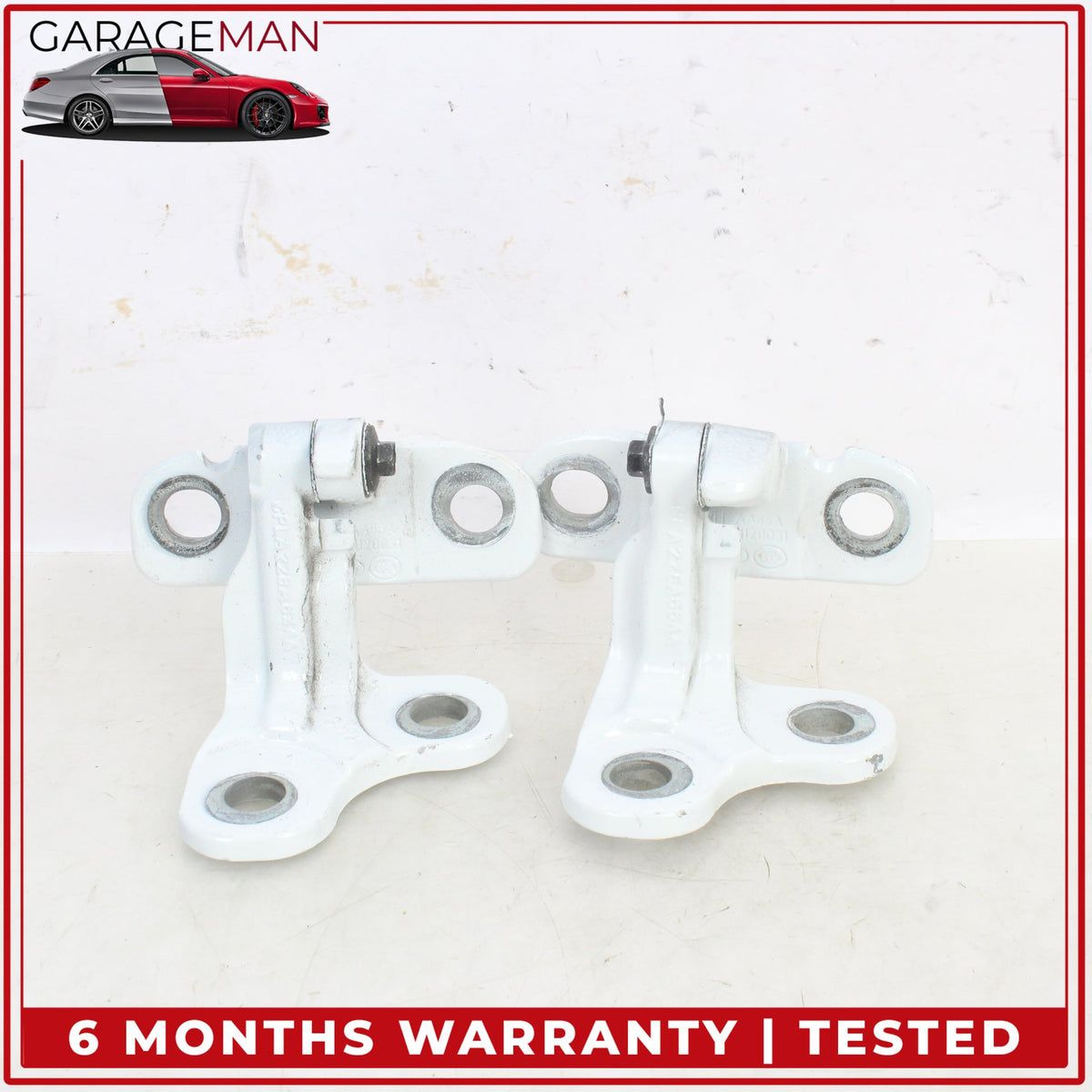 2013-2022 LR Range Rover L405 Rear Right Upper and Lower Door Hinge Set OEM