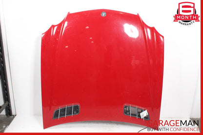 2003-2008 Mercedes R230 SL500 SL55 AMG SL550 Hood Cover Panel Assembly Red OEM