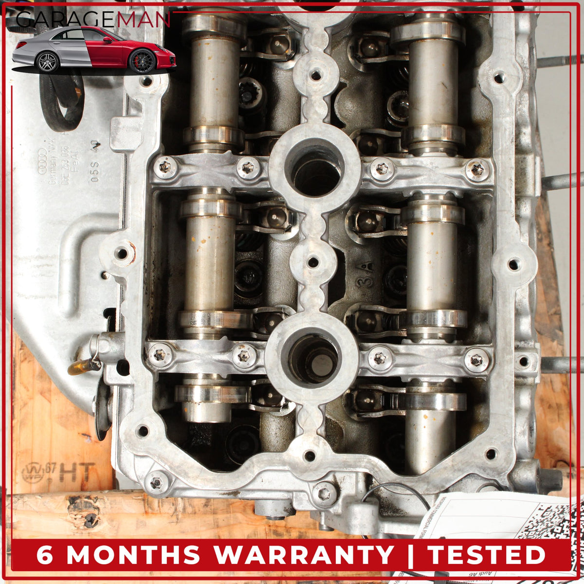 2010-2018 Audi A6 A7 Q5 VW Touareg 3.0L Right Side Cylinder Head 06E103404M OEM