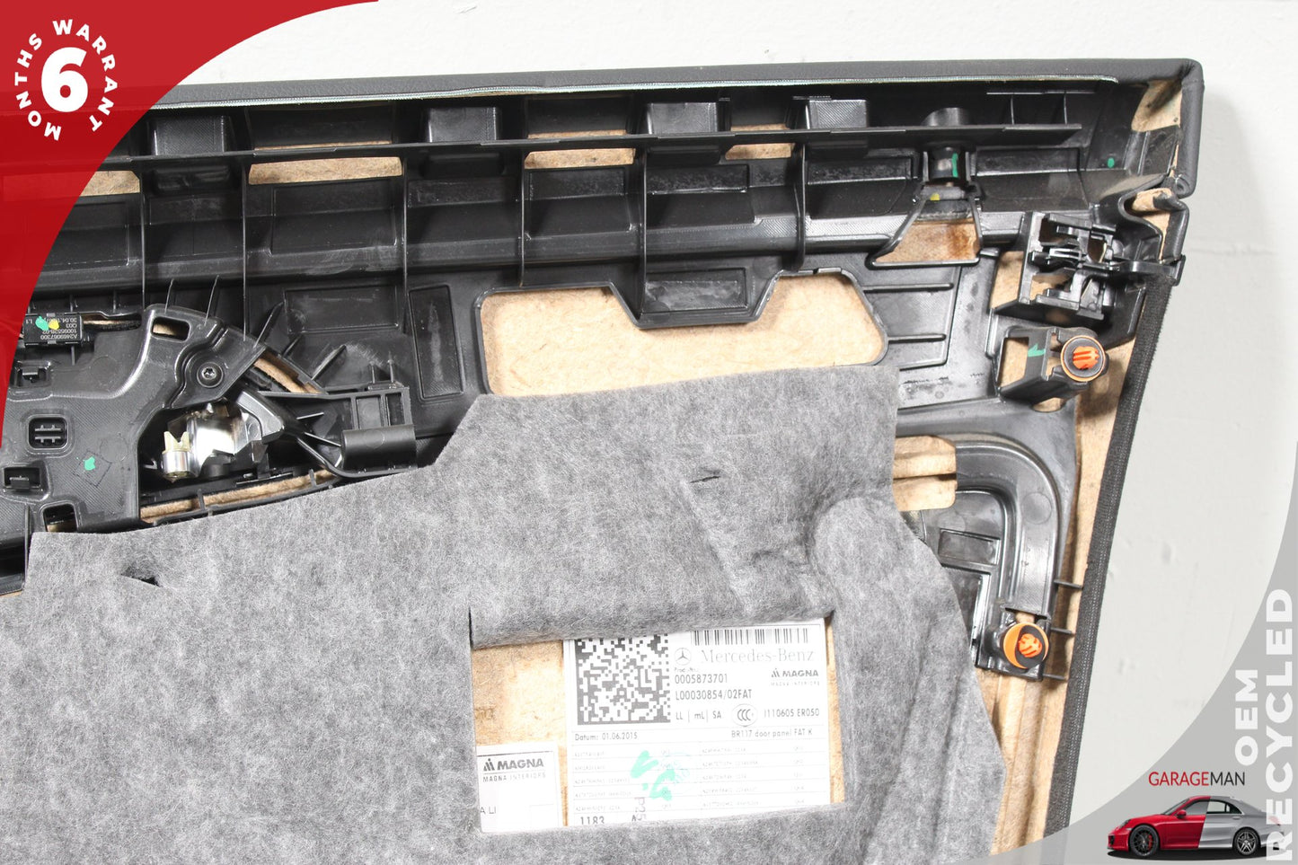 2014-2019 Mercedes W117 CLA45 AMG Front Left Side Door Trim Panel 1175401405 OEM