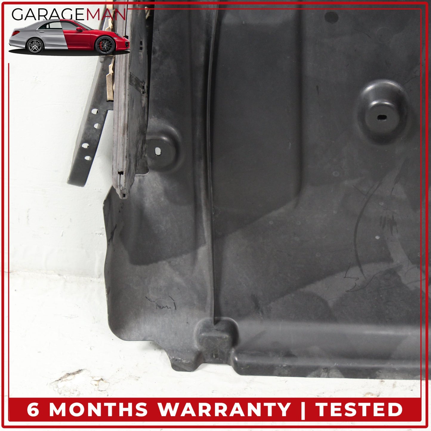 2014-2020 Mercedes W222 S550e Rear Floor Splash Shield w/ Wishbone Cover OEM