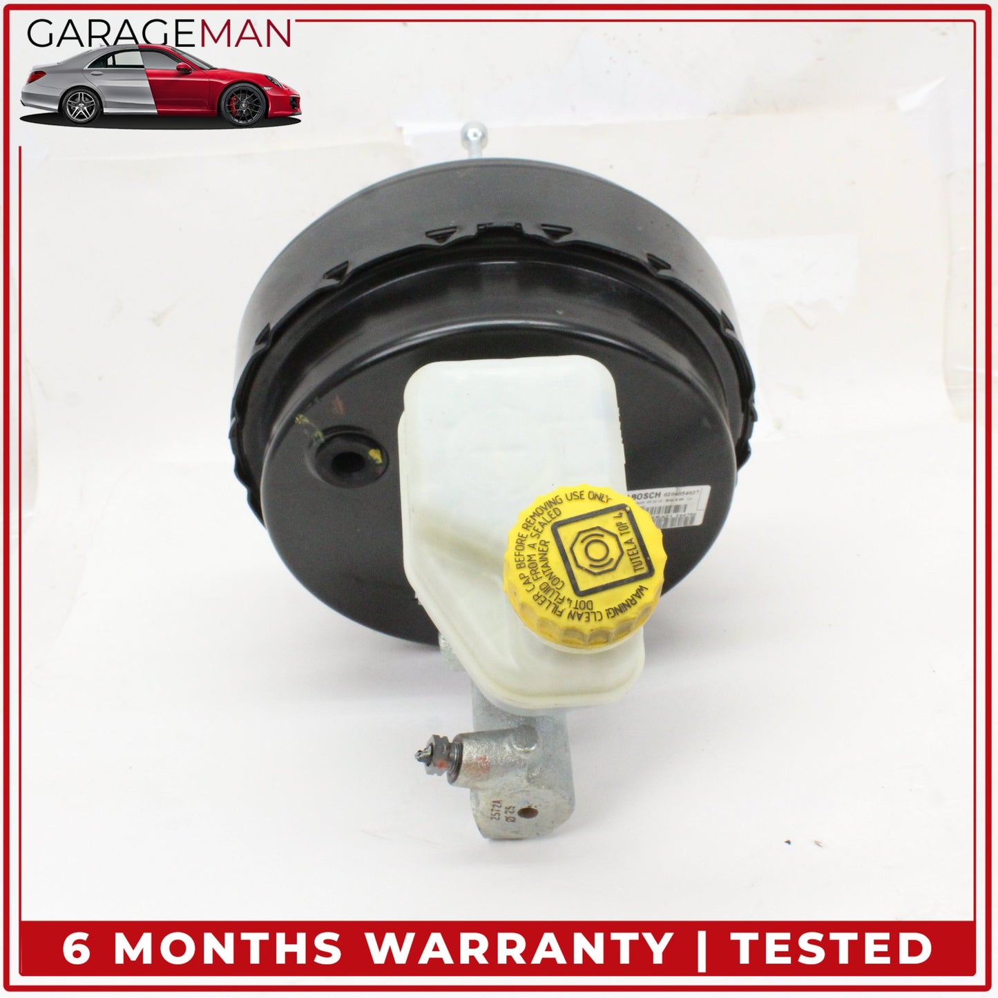 2008-2019 Maserati GranTurismo Brake Booster Master Cylinder w/ Reservoir OEM